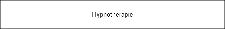 Hypnotherapie